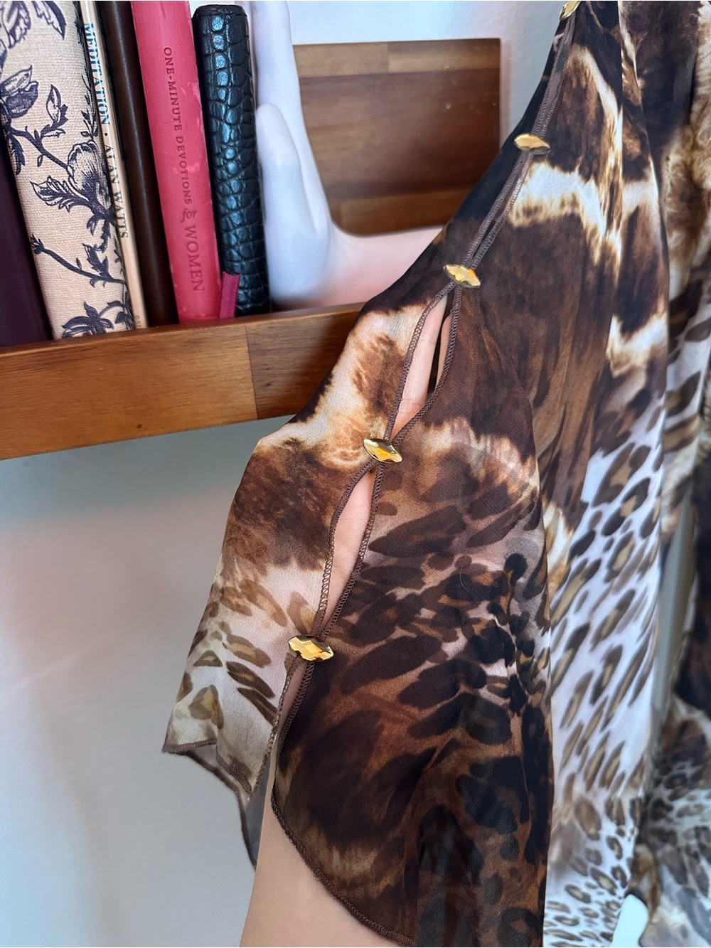 Animal-Print Women’s Top/Mini Dress - Picture 5 of 6